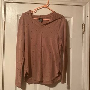 Super cute thin hoodie pullover with stars